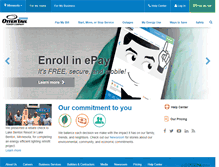 Tablet Screenshot of otpco.com